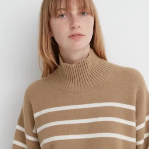 Uniqlo Souffle Yarn Long Sleeve Crew Neck Sweater Size M - Picture 2 of 6